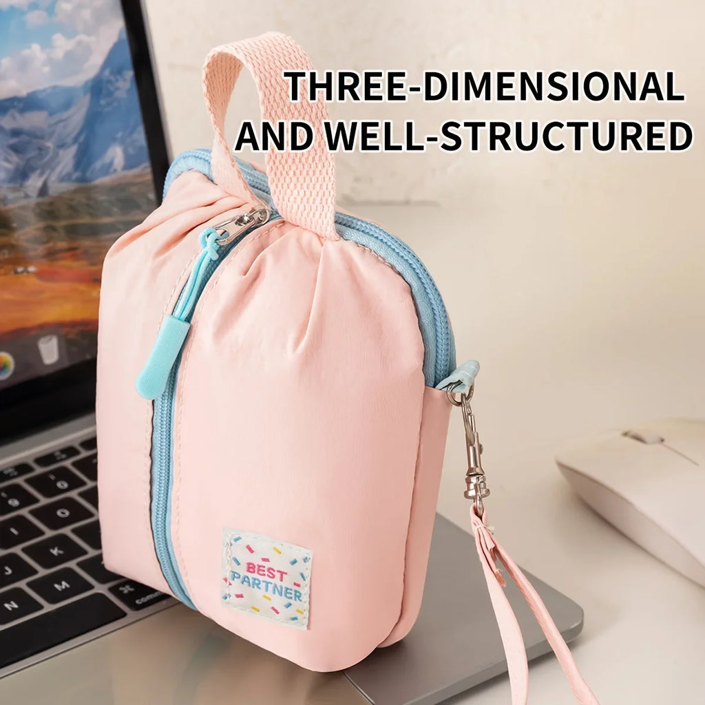 Macaron Portable Organizer Bag – Double-Layer Bag-in-Bag Bag Organizer Pouch Richie's