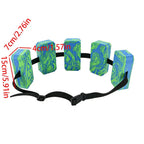 Kids Adjustable Swim Belt – Flotation Trainer for Pool & Beach Swim Training Belt Richie's Green