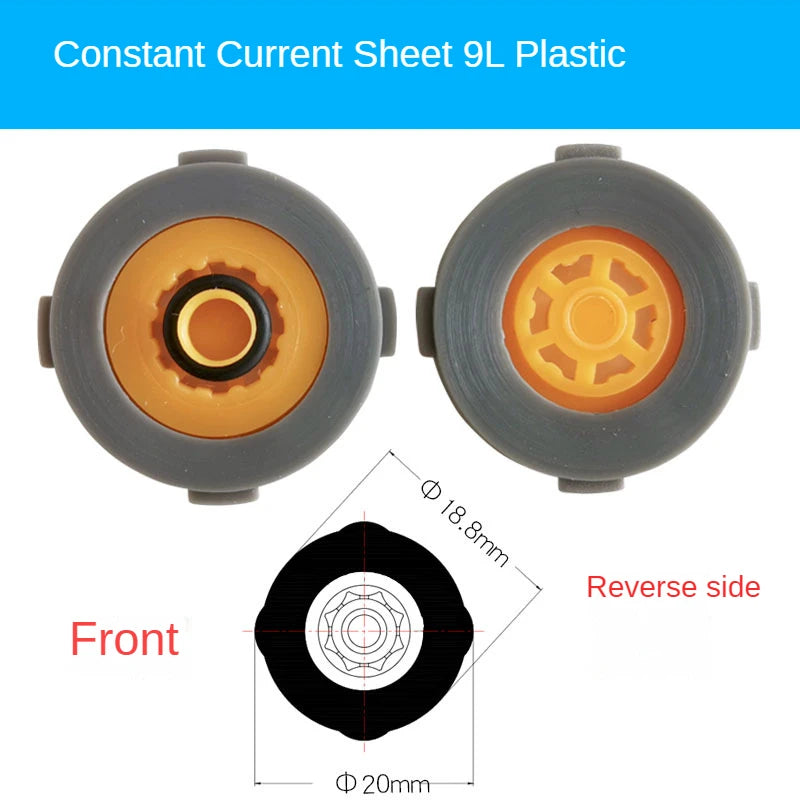 DN15 Flow Limiting Water Saving Disc for Shower & Faucet Flow Limiting Disc Richie's 9L galvanostat