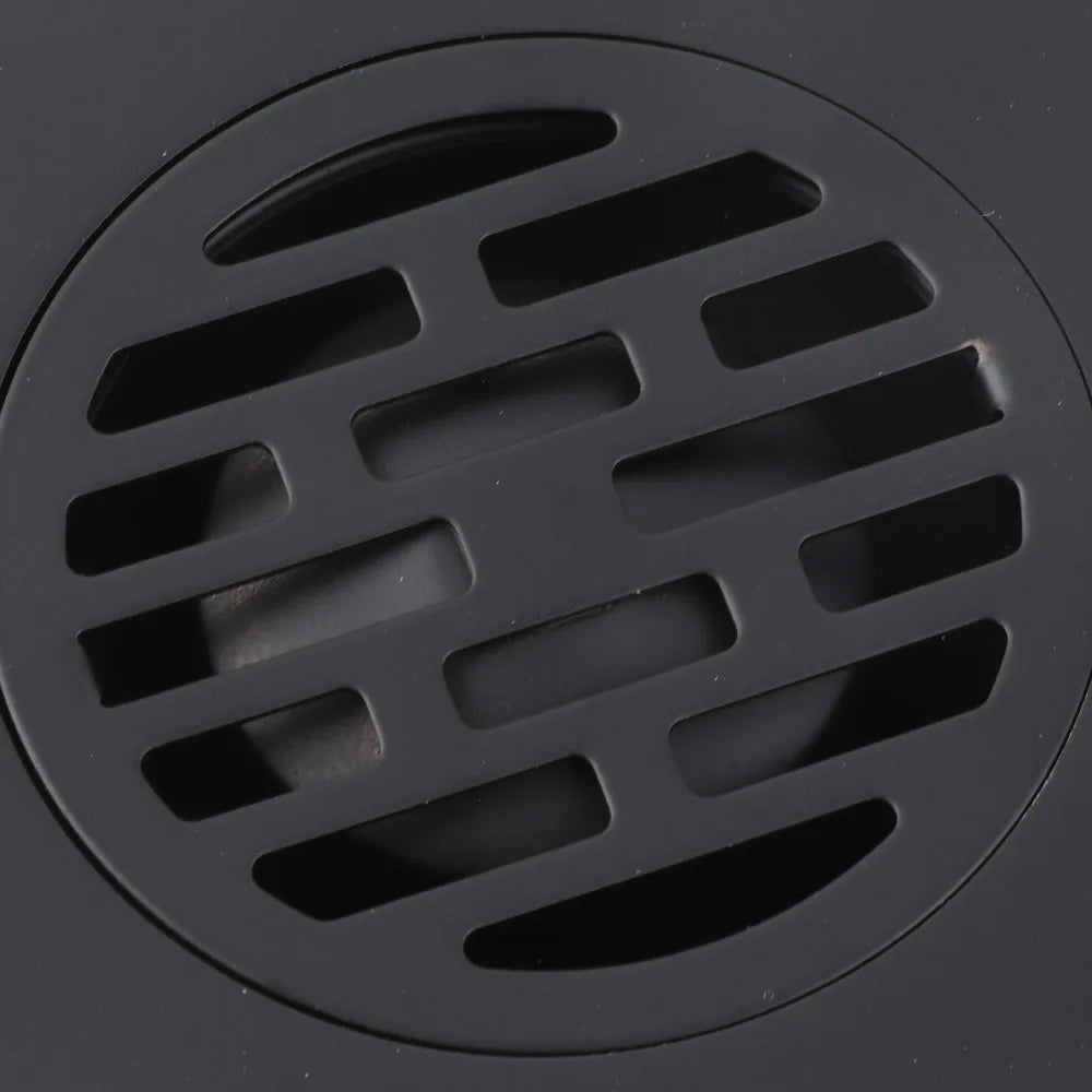 Antique Black Stainless Steel Shower Floor Drain – Odor Proof Shower Floor Drain Richie's
