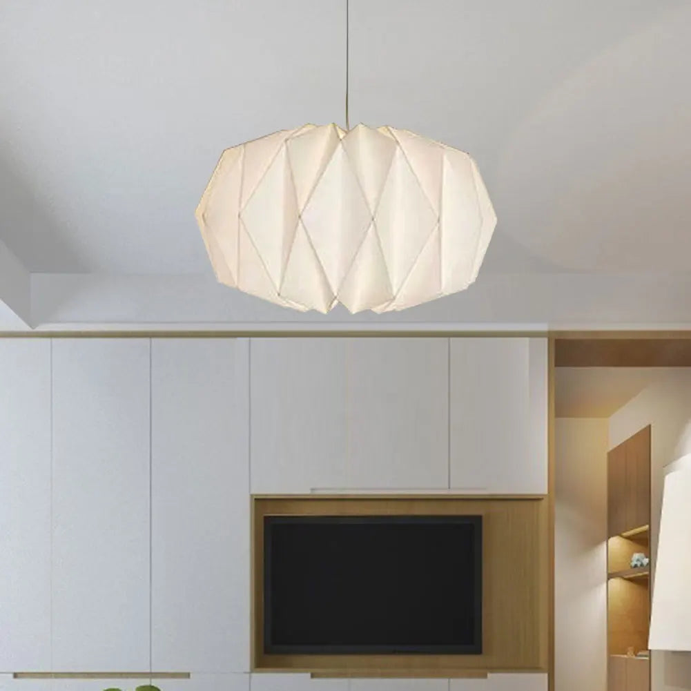 Nordic Origami Pendant Lamp Shade | Folding Chandelier Cover Pendant Lamp Shade Richie's