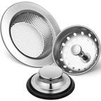Universal Kitchen Sink Drain Filter 3-Piece Set Sink Drain Filter Richie's silver