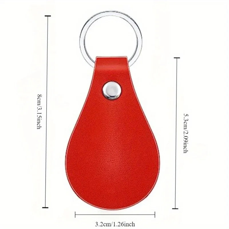 10pcs PU Leather Key Fob Blanks – Laser Engraving Keychain Kit Leather Keychain Blanks Richie's