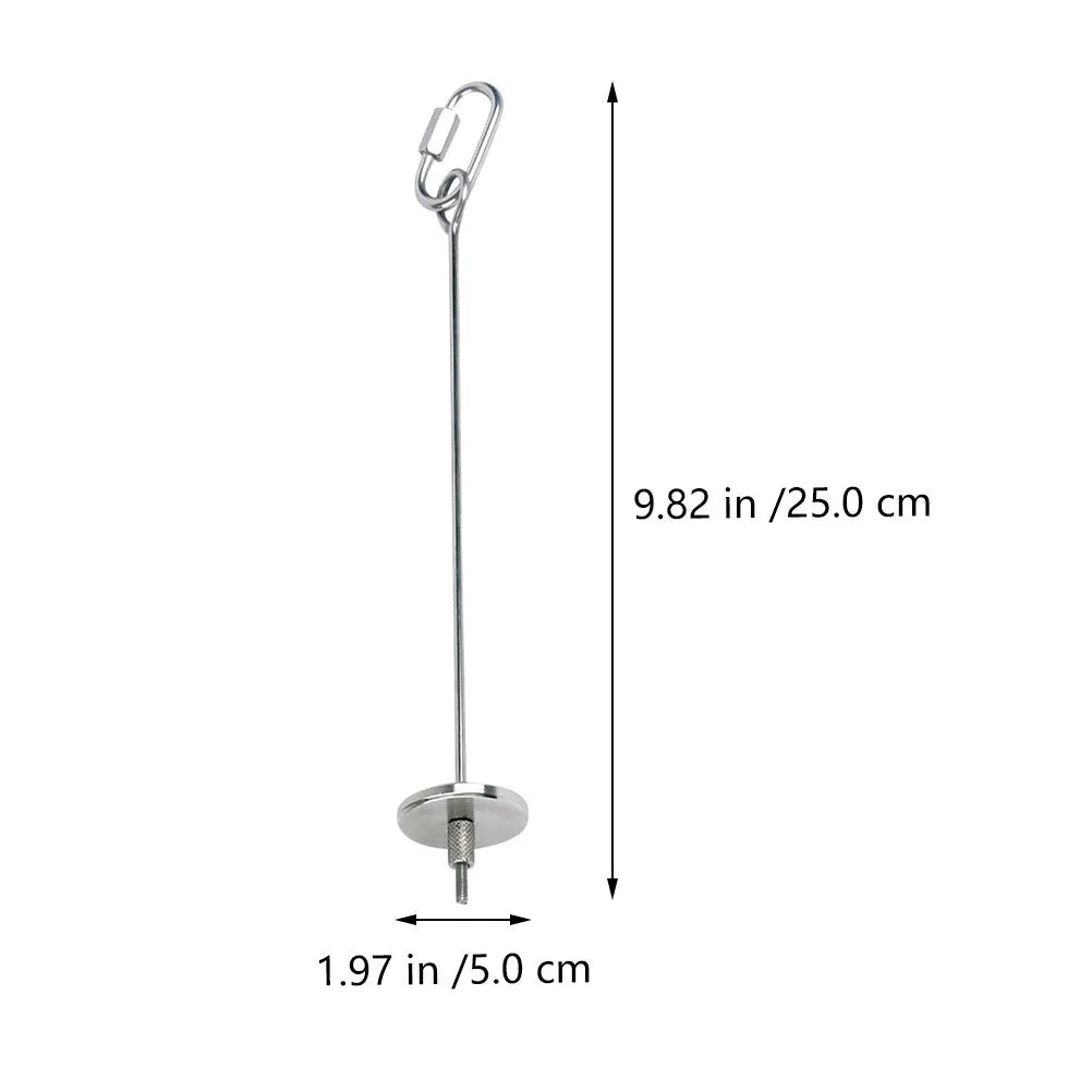 2Pcs Stainless Steel Parrot Fruit Fork Bird Cage Feeder Skewer Bird Cage Feeder Richie's