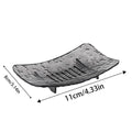 Luxury Bar Soap Dish with Drain Hole | Soap Tray Holder Soap Dish Tray Richie's Gray S