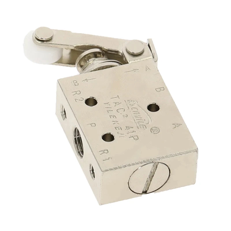 TAC2-41P 1/8" Pneumatic Lever Valve 5-Way 2-Position Spring Return Pneumatic Lever Valve Richie's TAC2-41P 34T