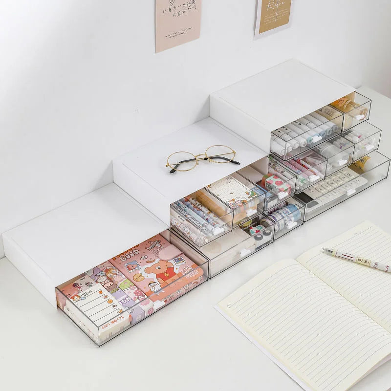 Stackable Clear Acrylic Drawer Organizer – Multi-Compartment Drawer Organizer Richie's