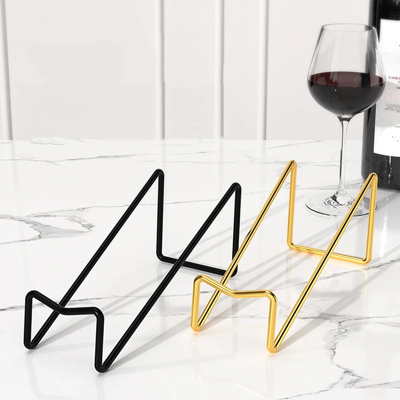 Iron Countertop Wine Rack – Bottle Display & Storage Holder Wine Bottle Rack Richie's