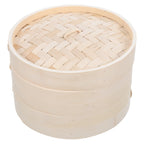 Bamboo Dumpling Steamer Basket 8.27" – Dim Sum & Bun Steamer Bamboo Steamer Basket Richie's