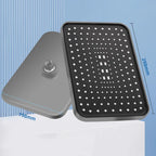 12-Inch Rainfall Shower Head Ceiling Mount 360° Rotation Rainfall Shower Head Richie's gray