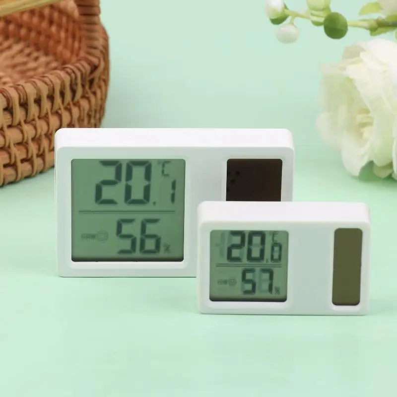 Solar Powered Mini Digital Thermometer & Hygrometer Digital Thermometer Hygrometer Richie's