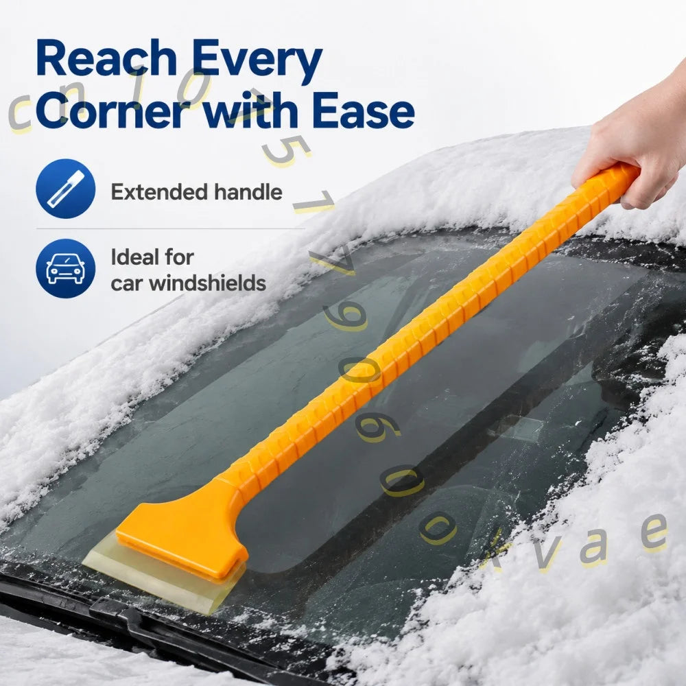 Long Handle Car Snow Shovel & Non-Scratch Ice Scraper Car Snow Shovel Richie's