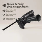 Electric Drill to Reciprocating Saw Converter Kit – 3 Blades Drill Saw Converter Richie's