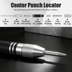 Automatic Spring-Loaded Center Punch – 5" Chrome Vanadium Steel Center Punch Tool Richie's