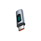 100W PD USB-C Adapter LED Power Display Fast Charging | FUCHU USB-C Charging Adapter Richie's Space Blue