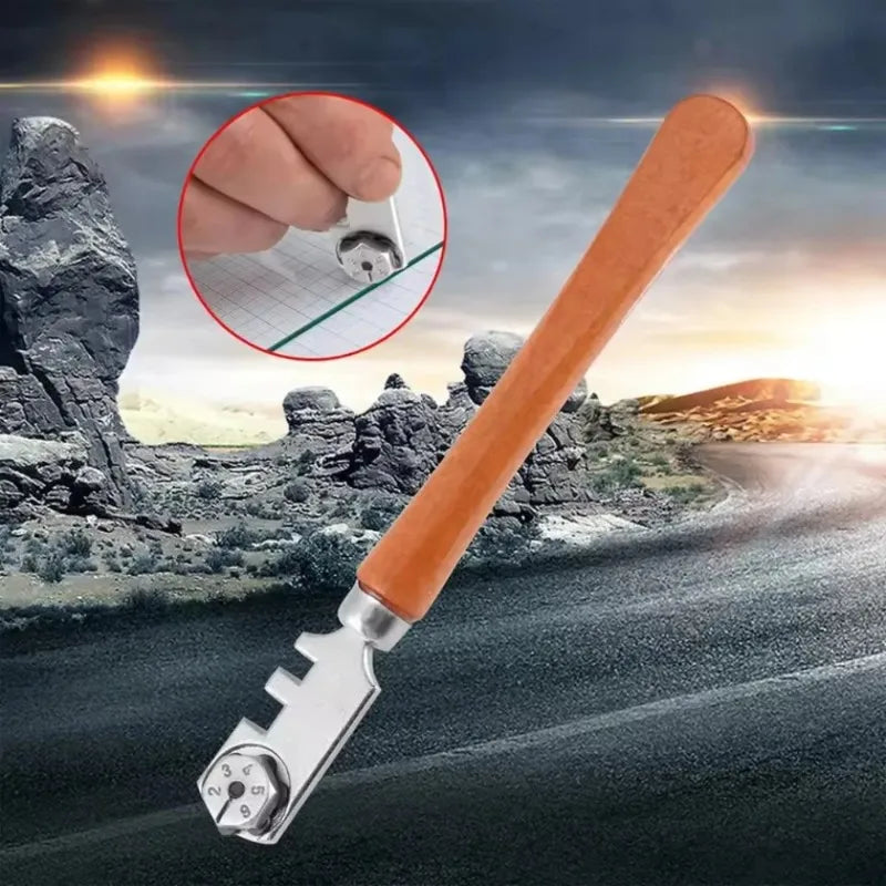 Diamond Tipped Glass & Tile Cutter – Portable Hand Tool for DIY Glass Tile Cutter Richie's