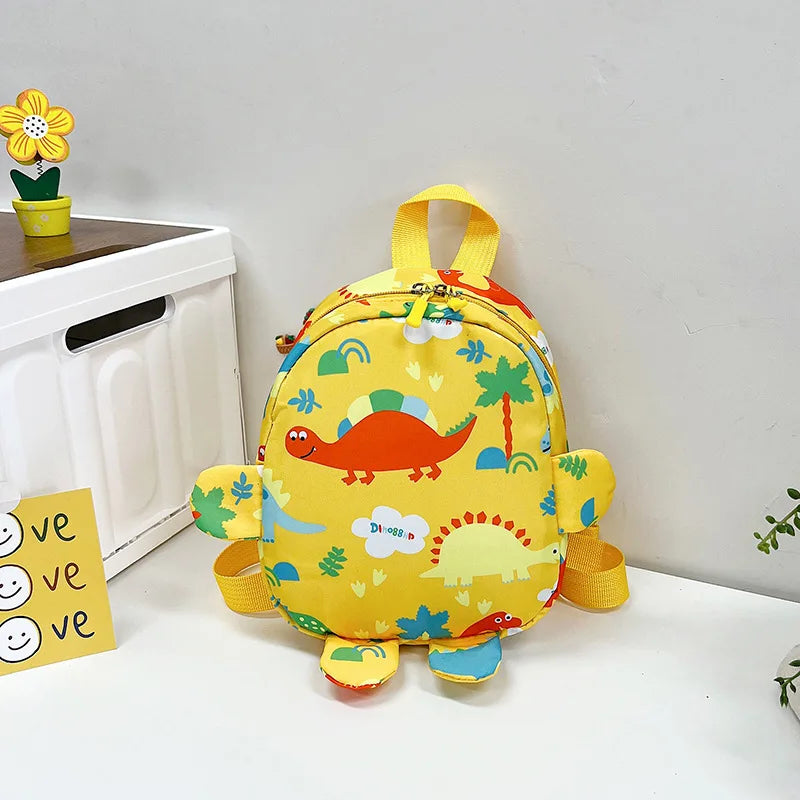 Cartoon Dinosaur Kids Backpack – Preschool Bag Boys Girls Kids School Backpack Richie's YELLOW