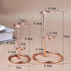 Iron Crystal Display Stand Wand & Orb Holder – Faux Crystal Base Crystal Display Stand Richie's