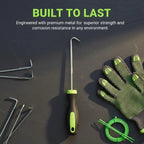 Heavy Duty U-Shaped Metal Weeding Tool – Garden Aerator Garden Weeding Tool Richie's