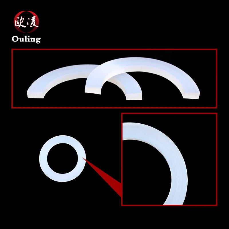 Rubber Flat Washers Sealing Rings M2–M20 | Oil Resistant Gaskets Rubber Flat Washers Richie's