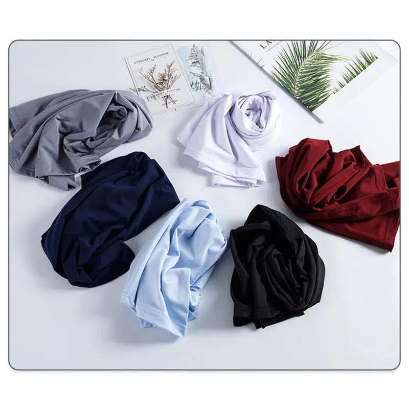Men's Ice Silk V-Neck Slim Fit Short Sleeve T-Shirt 2025 Men's T-Shirt Richie's