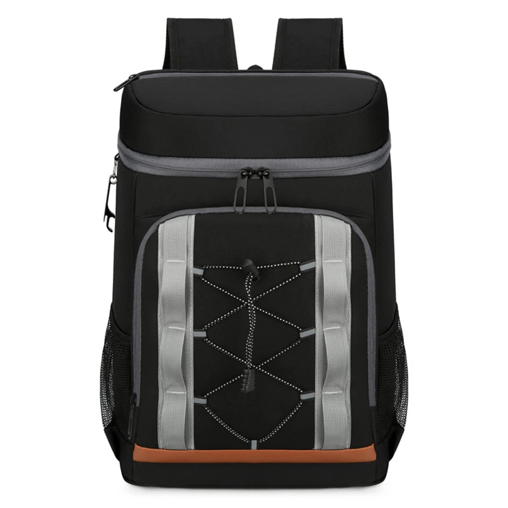 APWIKOGER Cooler Backpack – Waterproof Insulated Lunch Bag Insulated Cooler Backpack Richie's Black