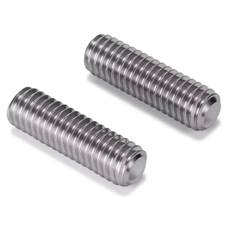 10pcs UNC Stainless Steel Grub Set Screws Hex Socket 2#-56 to 6#-32 Hex Socket Set Screws Richie's