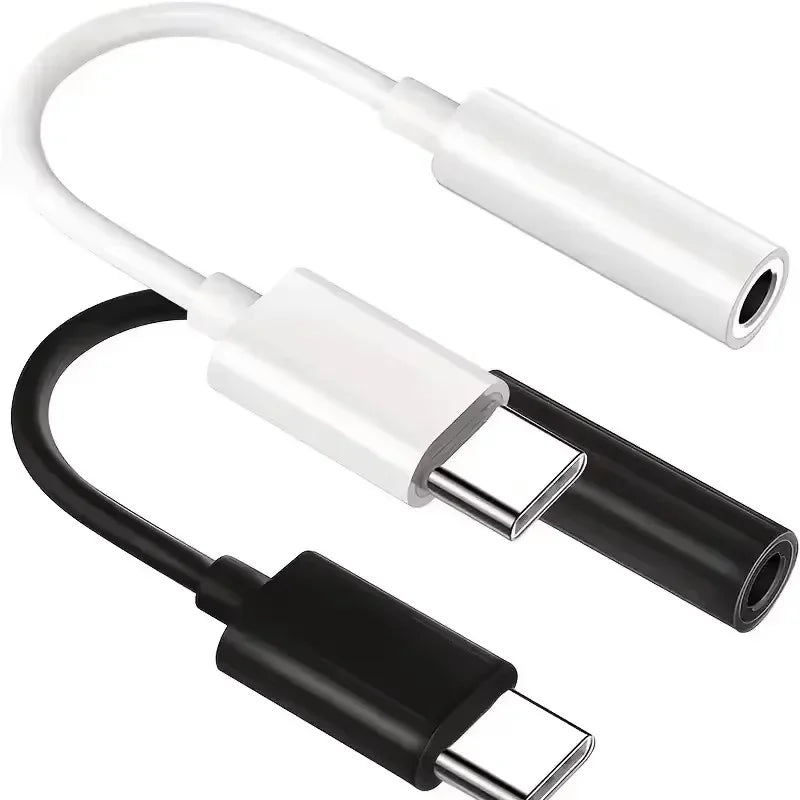 USB-C to 3.5mm Audio Adapter Dongle | Alloy AUX Converter Audio Adapter Dongle Richie's