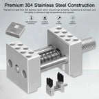 304 Stainless Steel Clamp Vise Fixture for DIY Crafts & Modeling Bench Vise Fixture Richie's
