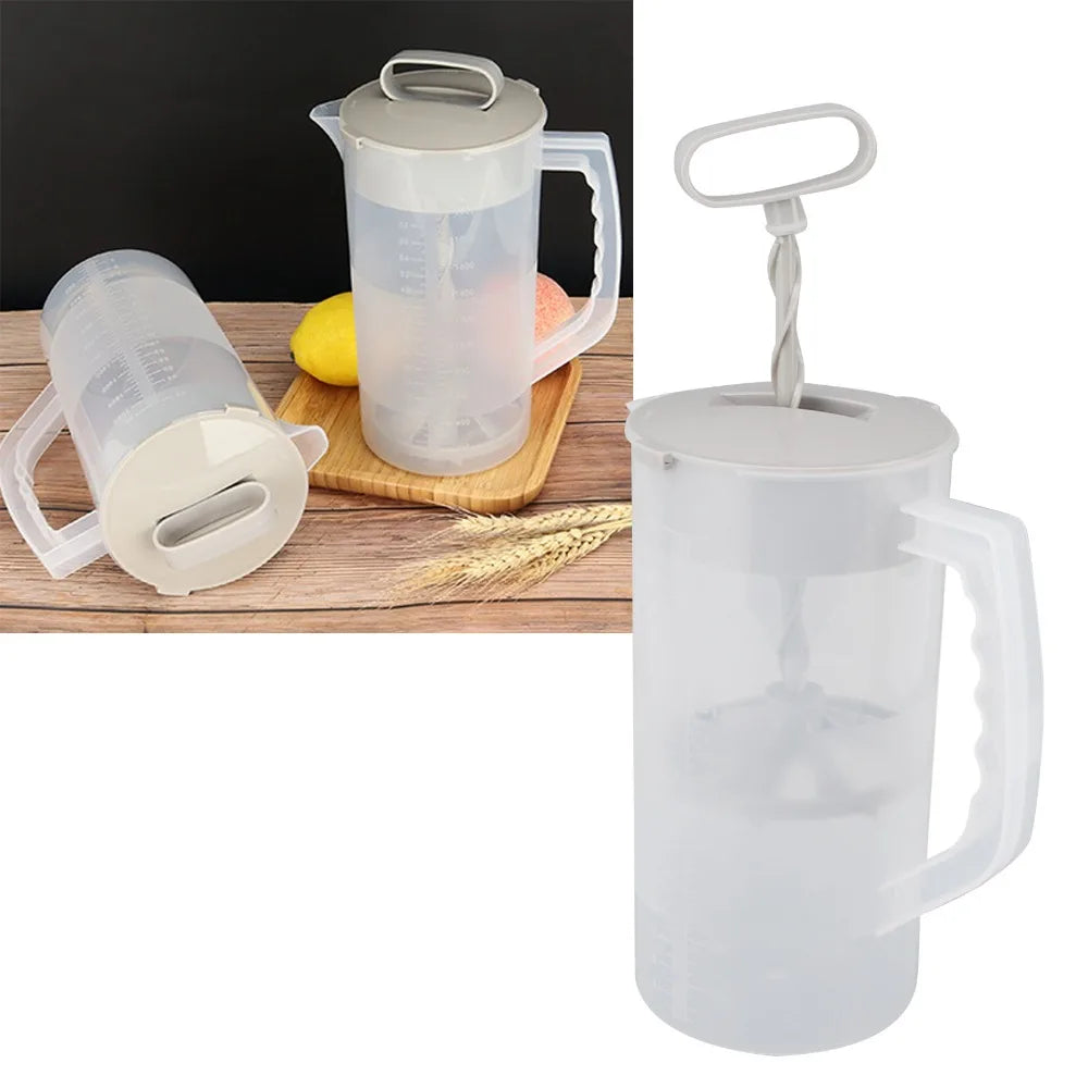 2000ml Manual Fruit Juicer Blender – Leakproof Wide Mouth Jug Manual Fruit Juicer Richie's