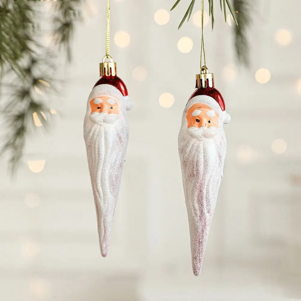 2PCS Christmas Ornament Balls – Santa, Owl & Camera Baubles Christmas Ornament Balls Richie's santa 4