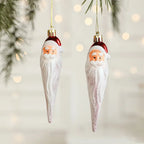 2PCS Christmas Ornament Balls – Santa, Owl & Camera Baubles Christmas Ornament Balls Richie's santa 4