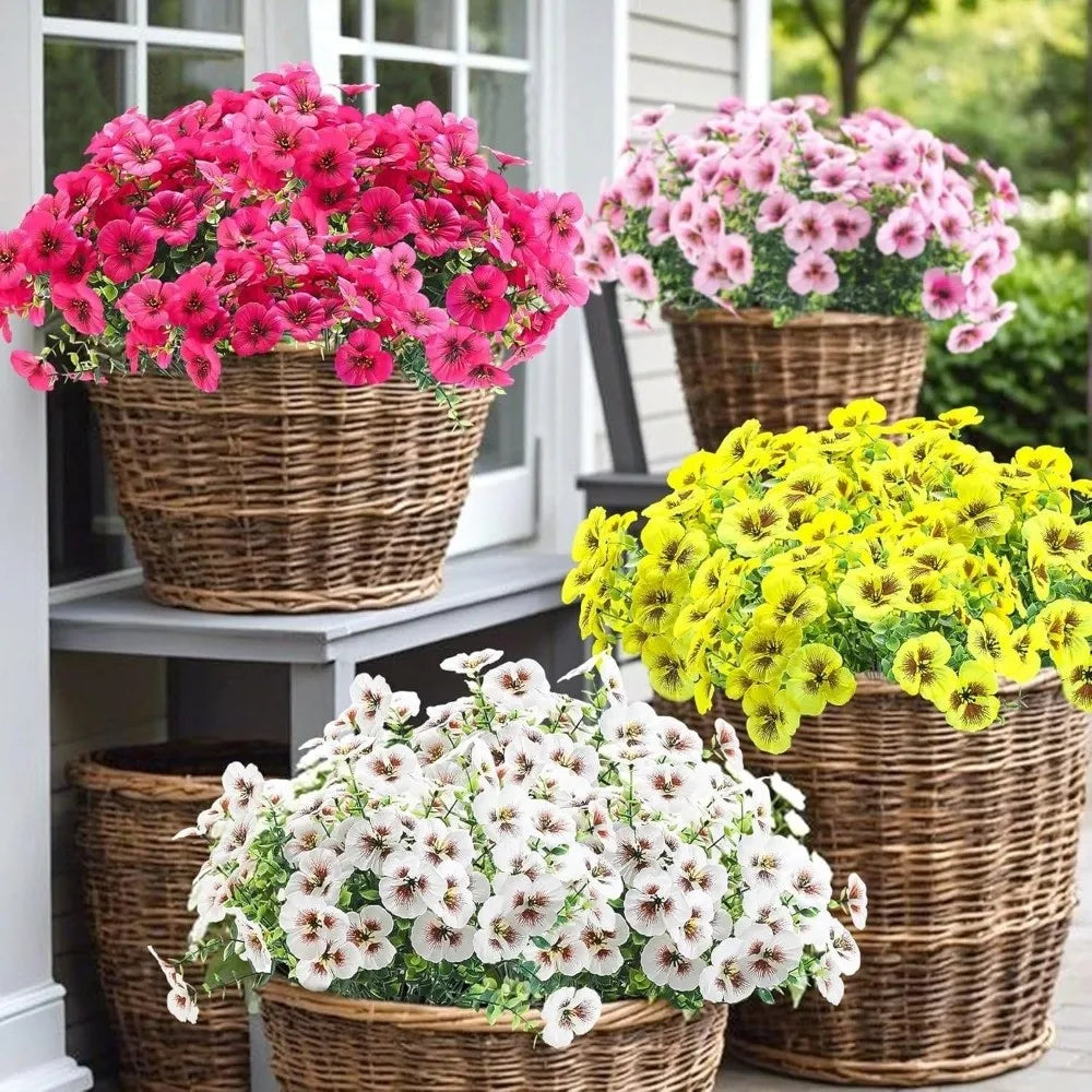 Multicolor Artificial Eucalyptus Plant 20×35cm – Home Décor Artificial Flower Plant Richie's