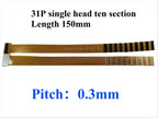 BTB ZIF Test Cable 0.3/0.5mm Pitch 13–45 Pin Extension Adapter ZIF Test Cable Adapter Richie's 31P 0.3 150mm 2
