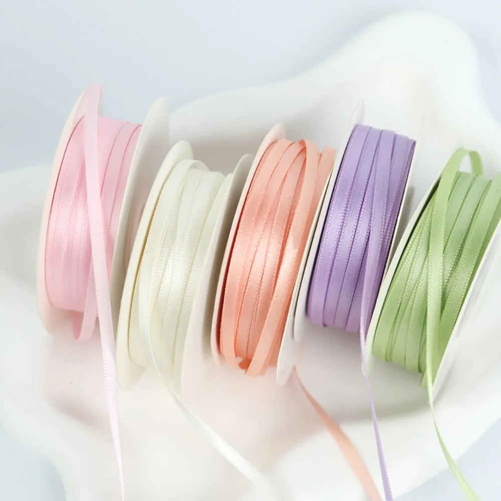 2mm Double-Sided Satin Ribbon 45m Roll – Gift & Craft Craft Satin Ribbon Richie's
