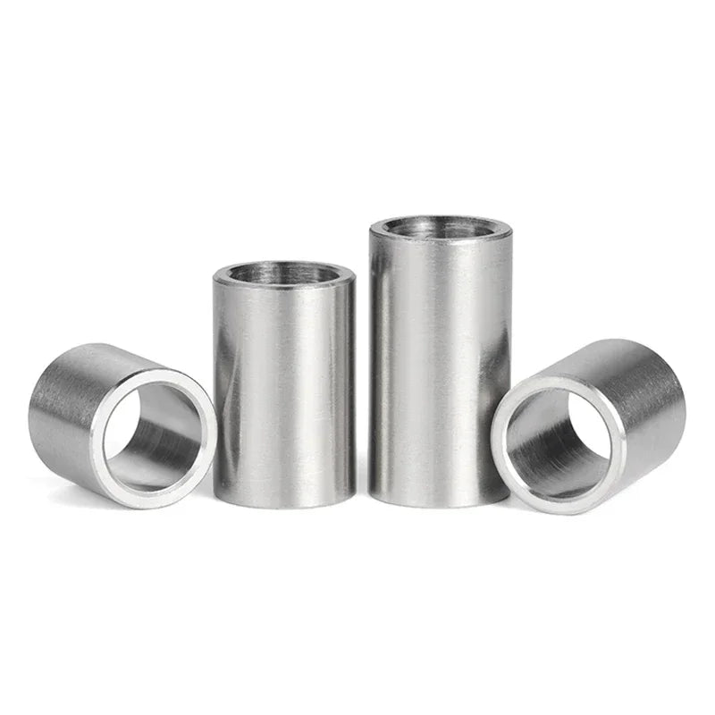 M8–M12 304 Stainless Steel Hollow Bushing Cylindrical Sleeve Steel Hollow Bushing Richie's