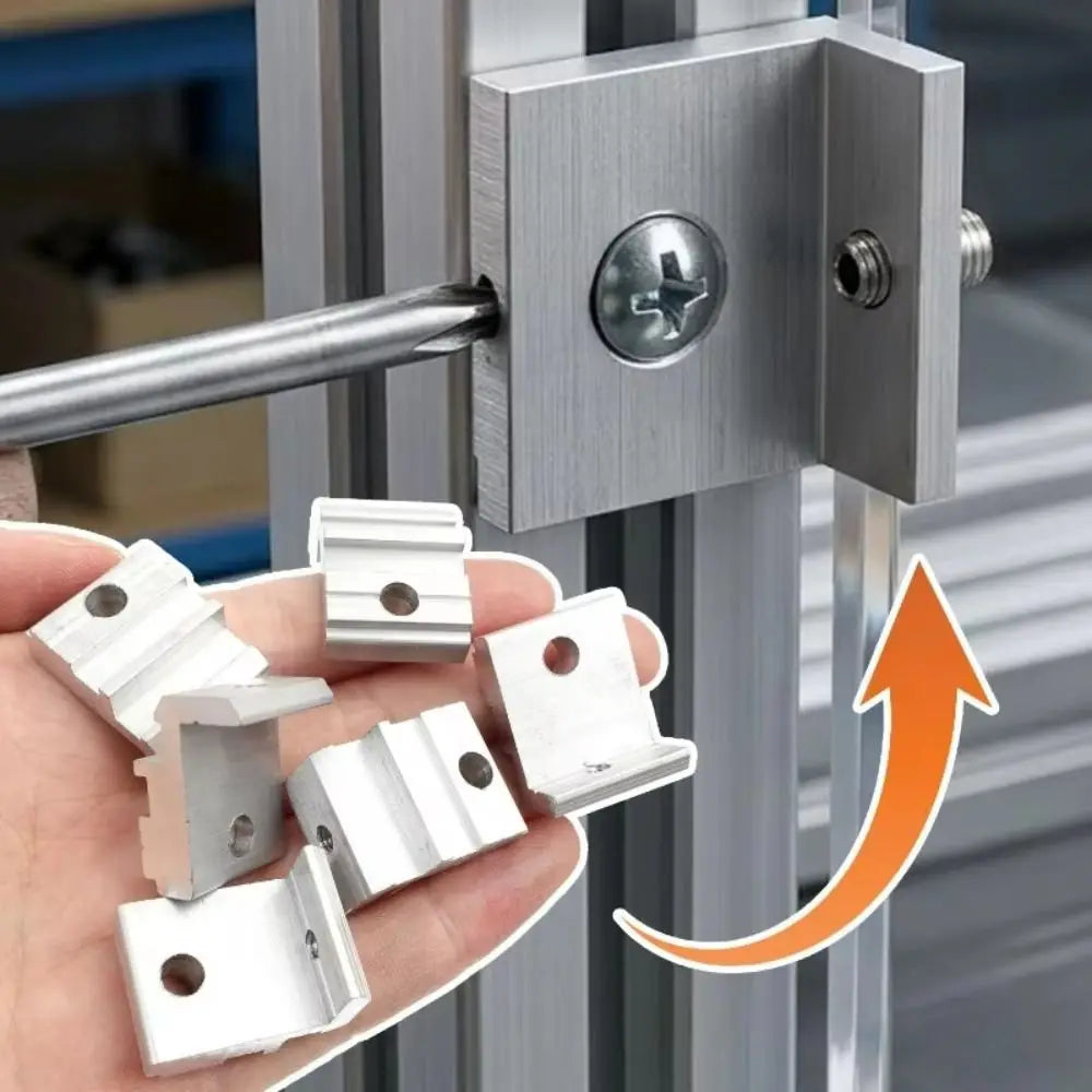Aluminum Profile Corner Bracket DIY Frame Support Fixture Corner Bracket Richie's