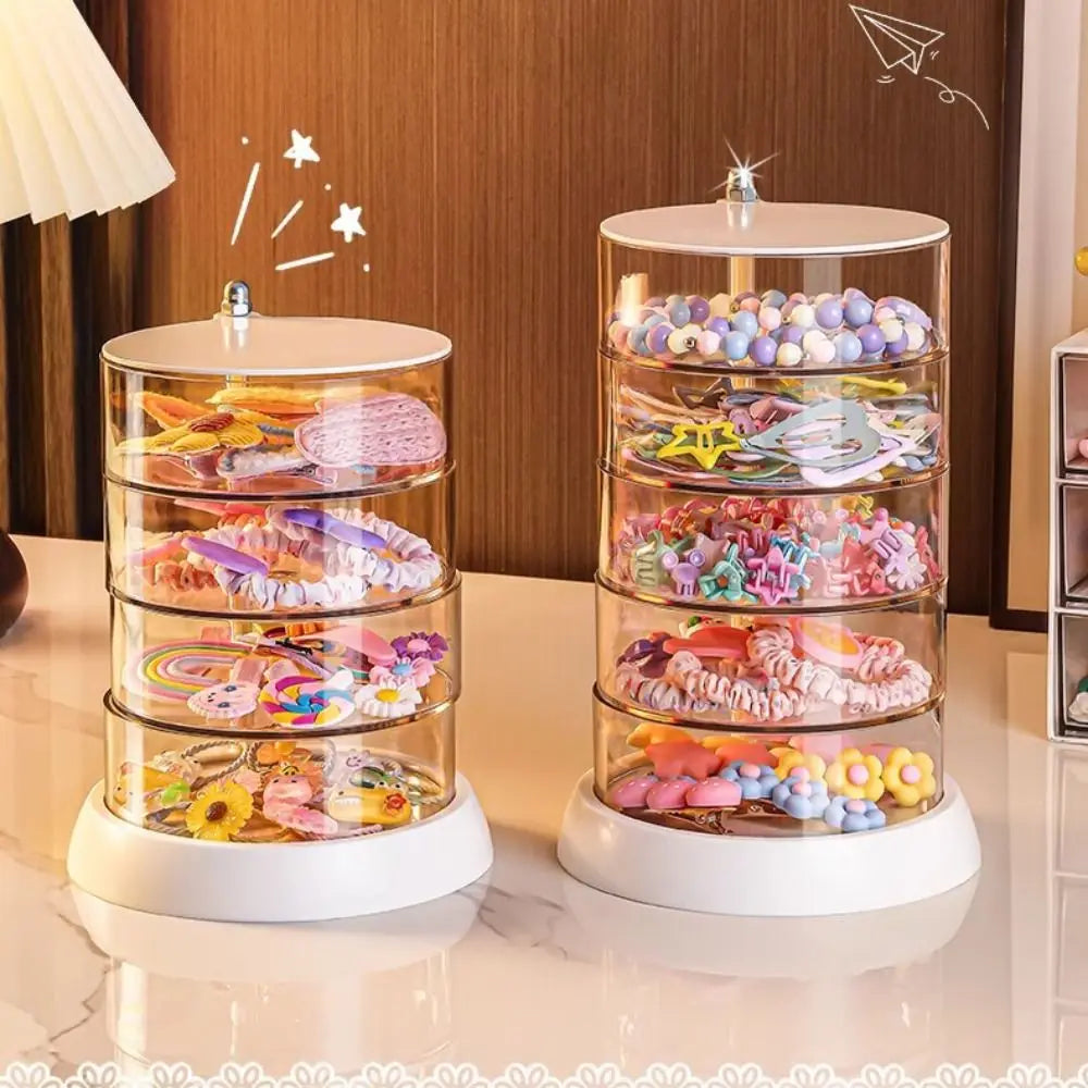 Multi-Layer Rotating Jewelry Box Organizer – Transparent Jewelry Box Organizer Richie's