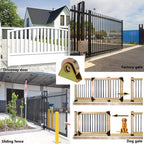 3" V-Groove Sliding Gate Wheel Heavy Duty Rigid Caster – V Track Gate Wheel Caster Richie's