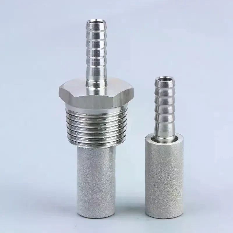 SS316L Homebrew Carbonation Diffusion Stone – 1/2" 1/8" NPT Homebrew Diffusion Stone Richie's