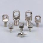 Brass Eye Bolts & Stud Nuts Set M3–M10 | 3Pcs Lifting Eye Screws Eye Bolt Set Richie's
