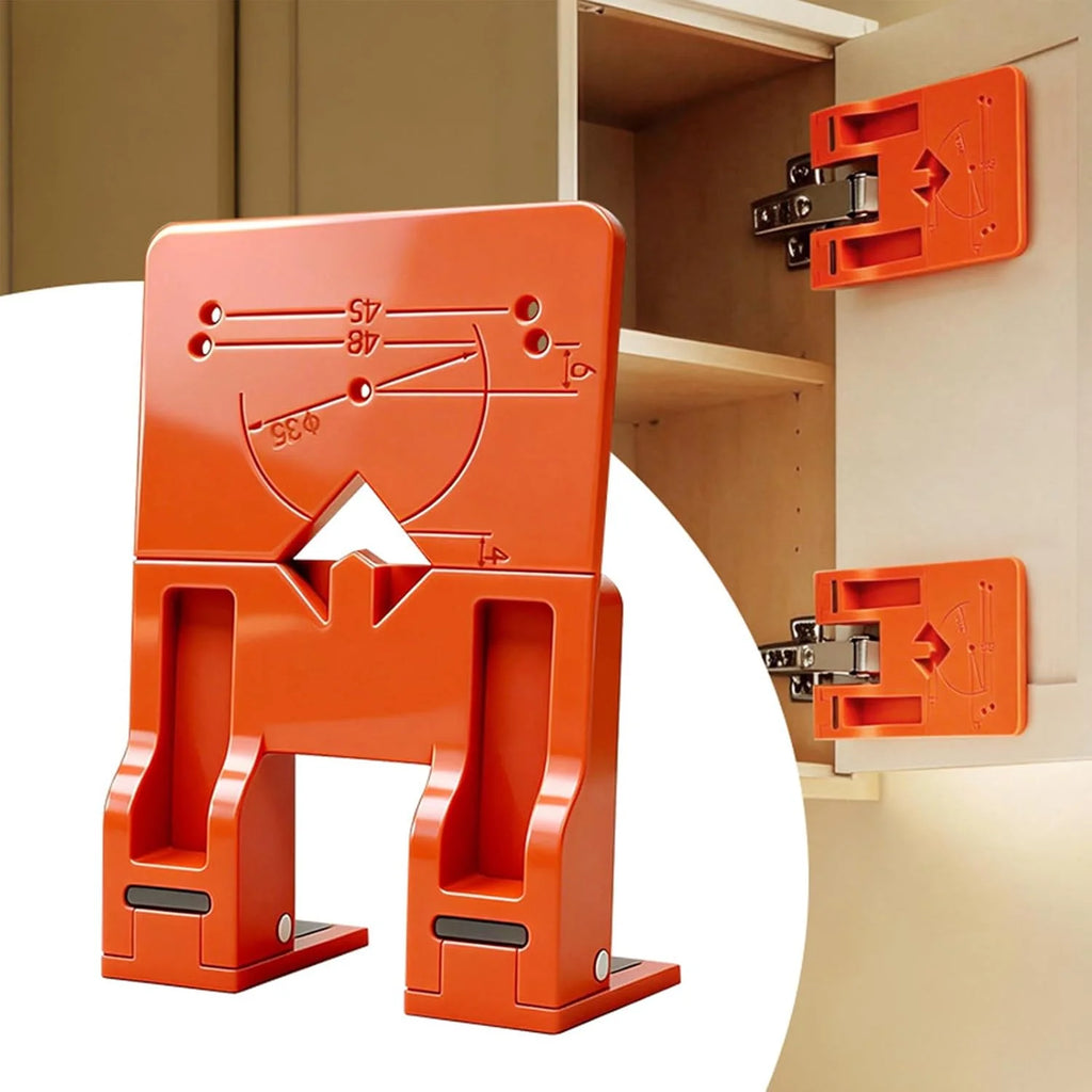 Cabinet Hinge Positioning Plate – Quick Install Seam Spacing Jig Cabinet Hinge Jig Richie's