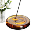 Glass Incense Holder – Aesthetic Incense Stick Burner Desk Décor Incense Holder Richie's Default Title