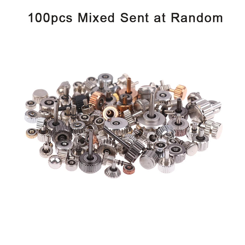 Watch Disassembly Heads DIY Repair Parts Set – 50/100Pcs Watch Repair Parts Richie's 100PCS