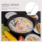 Stainless Steel Soup Ladle with Long Handle & Hanging Hook Soup Ladle Richie's