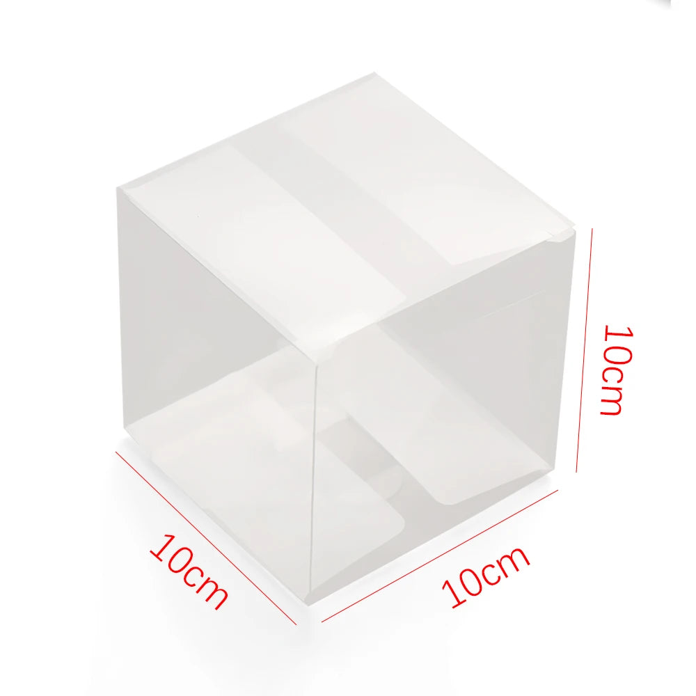 Square Candy Favor Boxes for Weddings & Parties – 10 Pack Party Favor Boxes Richie's 10x10x10cm 5x5x5cm