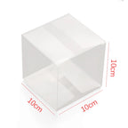 Square Candy Favor Boxes for Weddings & Parties – 10 Pack Party Favor Boxes Richie's 10x10x10cm 5x5x5cm