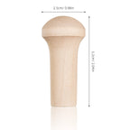 10Pcs Unfinished Wood Shaker Peg Coat Hooks Wall Rack Wood Wall Hooks Richie's
