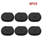 Universal PU Leather Earphones Case – Portable Storage Box Earphone Storage Case Richie's 6PCS