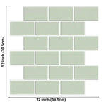 3D Brick Peel & Stick Wall Stickers – PVC Subway Tile Decals Wall Tile Stickers Richie's